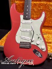 Fender Custom Shop TBC 1960 Stratocaster 2017 Fiesta Red NOS w/Solid Black Rosewood Slab Laminateed FB EX++ "Killer Deep Sound"_2