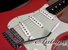 Fender Custom Shop TBC 1960 Stratocaster 2017 Fiesta Red NOS w/Solid Black Rosewood Slab Laminateed FB EX++ "Killer Deep Sound"_7