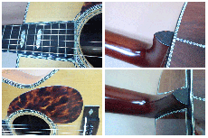 K.Yairi YF-00045 Special CTM / Solid Engelmann Spruce Top・Solid Madagascar Rosewood Back and Side・Original Open Back peg・000-45 Type All Abalone Trim and Rosette・Long Saddle・Kazuo Yairi. Signed【With Original _15