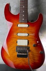 Suhr Standard Legacy 2021-2022 LE Special Curly Maple Top / Aged Cherry Burst / FRT_6