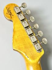 Fender Custom Shop  1960 Stratocaster  Heavy Relic Aged Black/Olympic White [ 3.56kg] #CZ588262_6
