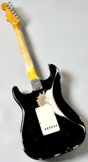Fender Custom Shop  1960 Stratocaster  Heavy Relic Aged Black/Olympic White [ 3.56kg] #CZ588262_9