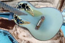 Ovation Super Adamas 1687-9 (Brown) / Original Peg・Deep Bowl・Non Cutaway・Double Adamas Epaulet・Clear guard・Graphite Top・Lyrachord Side and Back・Wood knob・Stereo out 【With Original Brown Case】 1979年製　EXF_2