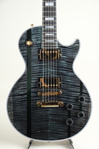 Gibson Les Paul Custom Figured Aqua Stripe Gloss S/N:CS503281 2025