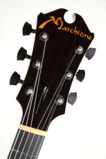 Marchione Guitars Semi-Hollow Rosewood Bridge and Ebony Tailpiece Spruce Top&Figured Maple Back_5
