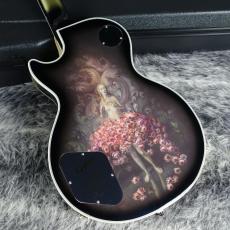 Epiphone Adam Jones Les Paul Custom Art Collection "Study For Self Portrait with Rose Skirt and a Mouse"_3