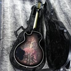 Epiphone Adam Jones Les Paul Custom Art Collection "Study For Self Portrait with Rose Skirt and a Mouse"_9