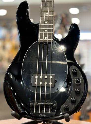 Sterling by MUSIC MAN 【歳末BIGセール!】Darkray 4st Black【Darkglassプリアンプ&OD内蔵】【4.45kg】
