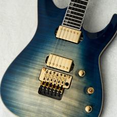 Edwards E-HORIZON-CTM 50TH -Black Aqua Burst C / Blue Pearl Back-