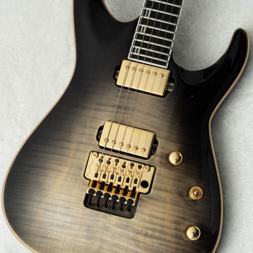 Edwards E-HORIZON-CTM 50TH -Ash Black Burst C / Black Pearl Back-
