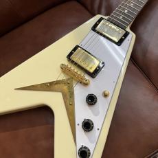 Gibson 【白いコリーナV】1958 Korina Flying V Classic White VOS #8 4219【3.48kg 】3Fギブソンフロア_3