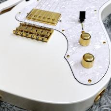XOTiC XTC-3 Thinline White Pearl Light Aged w/5A Roasted Flame Maple Neck【WINTER SELECTION特価】_4