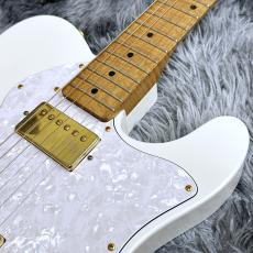 XOTiC XTC-3 Thinline White Pearl Light Aged w/5A Roasted Flame Maple Neck【WINTER SELECTION特価】_5