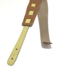 AQUBE STANDARD・M (Camel&Yellow)【ハンドメイド本革ストラップ】【当店オリジナルオーダー品】_8