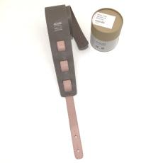 AQUBE STANDARD・M (Brown&Pink)【ハンドメイド本革ストラップ】【当店オリジナルオーダー品】