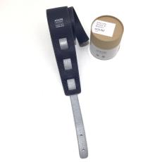 AQUBE STANDARD・M (Navy&Silver)【ハンドメイド本革ストラップ】【当店オリジナルオーダー品】