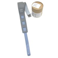 AQUBE SLIM・M (Gray&Lavender)【ハンドメイド本革ストラップ】【当店オリジナルオーダー品】