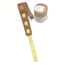 AQUBE SLIM・M (Camel&Yellow)【ハンドメイド本革ストラップ】【当店オリジナルオーダー品】