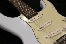 infinite Custom Order Trad Fullsize ST -Hedgehog Blue/L.Aged-【ビンテージローズ指板×フレイムメイプルネック】_4