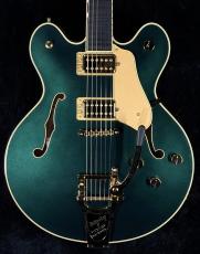 Gretsch Broadkaster LX Center Block with String-Thru Bigsby and Gold Hardware -Cadillac Green-