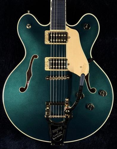 Gretsch Broadkaster LX Center Block with String-Thru Bigsby and Gold Hardware -Cadillac Green-