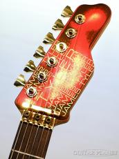 James Tyler Studio Elite HD Rear Rout -BBQ Black with Burning Water head Stock-_6