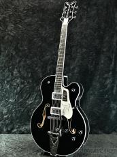 Gretsch 【ギタプラ大歳末セール2025】Falcon Hollow Body with String-Thru Bigsby and Gold Hardware-Black-_3