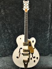Gretsch 【ギタプラ大歳末セール2025】Falcon Hollow Body with String-Thru Bigsby and Gold Hardware-White-_2