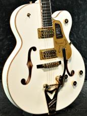 Gretsch 【ギタプラ大歳末セール2025】Falcon Hollow Body with String-Thru Bigsby and Gold Hardware-White-_3