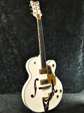 Gretsch 【ギタプラ大歳末セール2025】Falcon Hollow Body with String-Thru Bigsby and Gold Hardware-White-_4