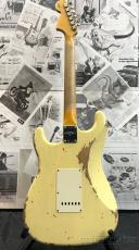 Fender Custom Shop ~2021 Custom Collection~1967 Stratocaster Heavy Relic -Aged Vintage White- 2021USED!!_4