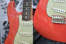 Fender Custom Shop LIMITED EDITION 1963 Stratocaster Journeyman Relic -Aged Fiesta Red- 2024USED!!_8