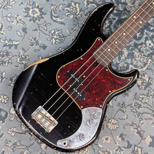 Tsubasa Guitar Workshop The Earth 4st Medium Aged -Black w/Matching Head-