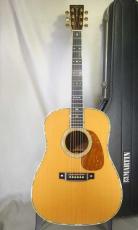 Martin D-42 CTM Brazilian / Abalone Torch Inlay・22K Peg・Spruce Top・Brazilian Rosewood Side and Back・Style 45 Snowflakes Inlay・Solid Abalone Trim & Rosette【With Original Case】1990年製