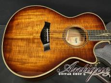 Taylor K22ce V-Class 2019 Natural w/Killer Figured Hawaiian Koa & Tropical Mahogany w/ES2 PU N-Mint “Like a Paul McCartney”_4
