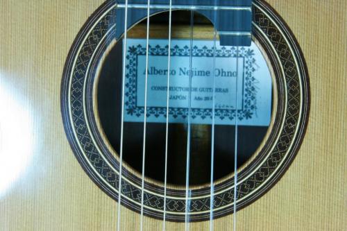 Alberto Nejime Ohno [アルベルト・ネジメ・オーノ] ラックギター・オリジナル・モデル(L.G.O)/640mm　杉/マダガスカルローズ