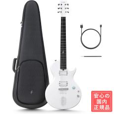 Enya NOVA GO SONIC White 次世代アンプ内蔵エレキギター マルチエフェクター搭載 Bluetooth対応 イヤホン出力可