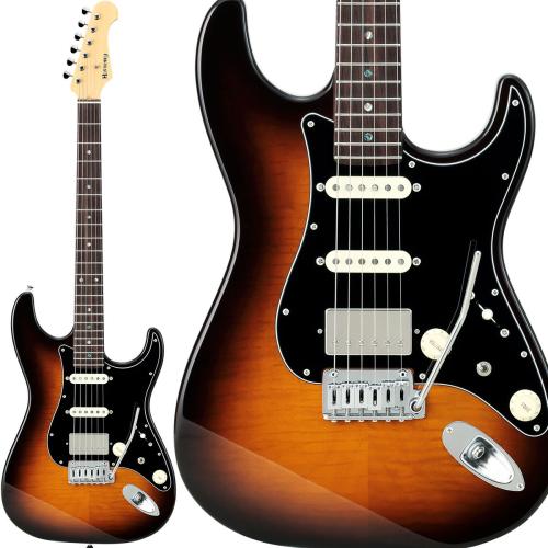 HISTORY HSE/SSH-Advanced Vintage Sunburst エレキギター ストラトタイプ3年保証 日本製