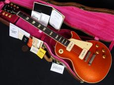 Gibson Murphy Lab 1956 Les Paul Standard Orange Sparkle Top Ultra Light Aged NH_2