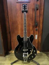 Gibson Memphis Limited Run ES-330 Dot Antique Ebony With Bigsby VOS