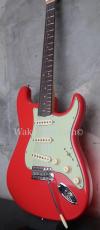 Fender Custom Shop  LTD '63 Stratocaster Journeyman Relic / Aged Fiesta Red _8