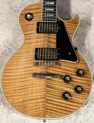 Gibson Custom Shop Japan Limited Run 1968 Les Paul Custom "Torrefied AAA Top" Antique Natural VOS s/n 406528