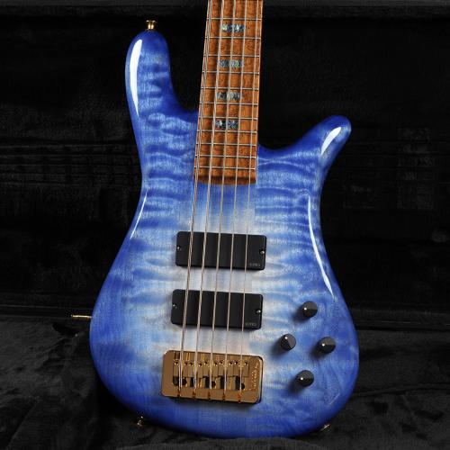 Spector USA Custom Shop NS-5 Quilt ~Blue Burst~