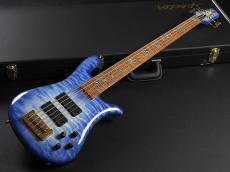 Spector USA Custom Shop NS-5 Quilt ~Blue Burst~_2
