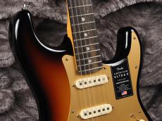 Fender American Ultra II Stratocaster HSS Ebony Fingerboard ~Ultraburst~_4