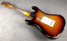 Fender Custom Shop 2023 Collection Time Machine 1960 Stratocaster Heavy Relic -Faded Aged 3CS-【3.55kg!!】_8