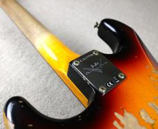 Fender Custom Shop 2023 Collection Time Machine 1960 Stratocaster Heavy Relic -Faded Aged 3CS-【3.55kg!!】_9