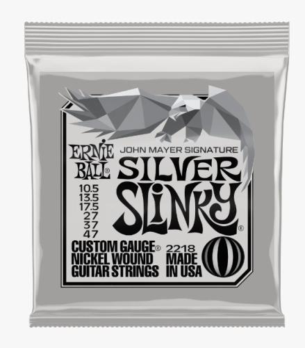 ERNIE BALL 【ジョン・メイヤーシグネチャー弦】John Mayer Silver Slinky Signature Electric Guitar Strings #2218
