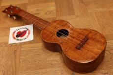 KUMALAE 閉店SALE 20%OFF! 1920's Vintage Style 3 Curly Koa Soprano with Rope Binding Ukulele #5124_5