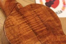 KUMALAE 閉店SALE 20%OFF! 1920's Vintage Style 3 Curly Koa Soprano with Rope Binding Ukulele #5124_7
